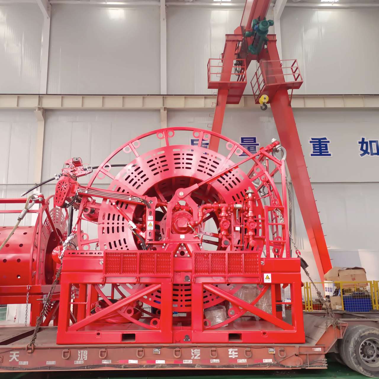 Delivery of 140K Truck-mounted CTU(图2)
