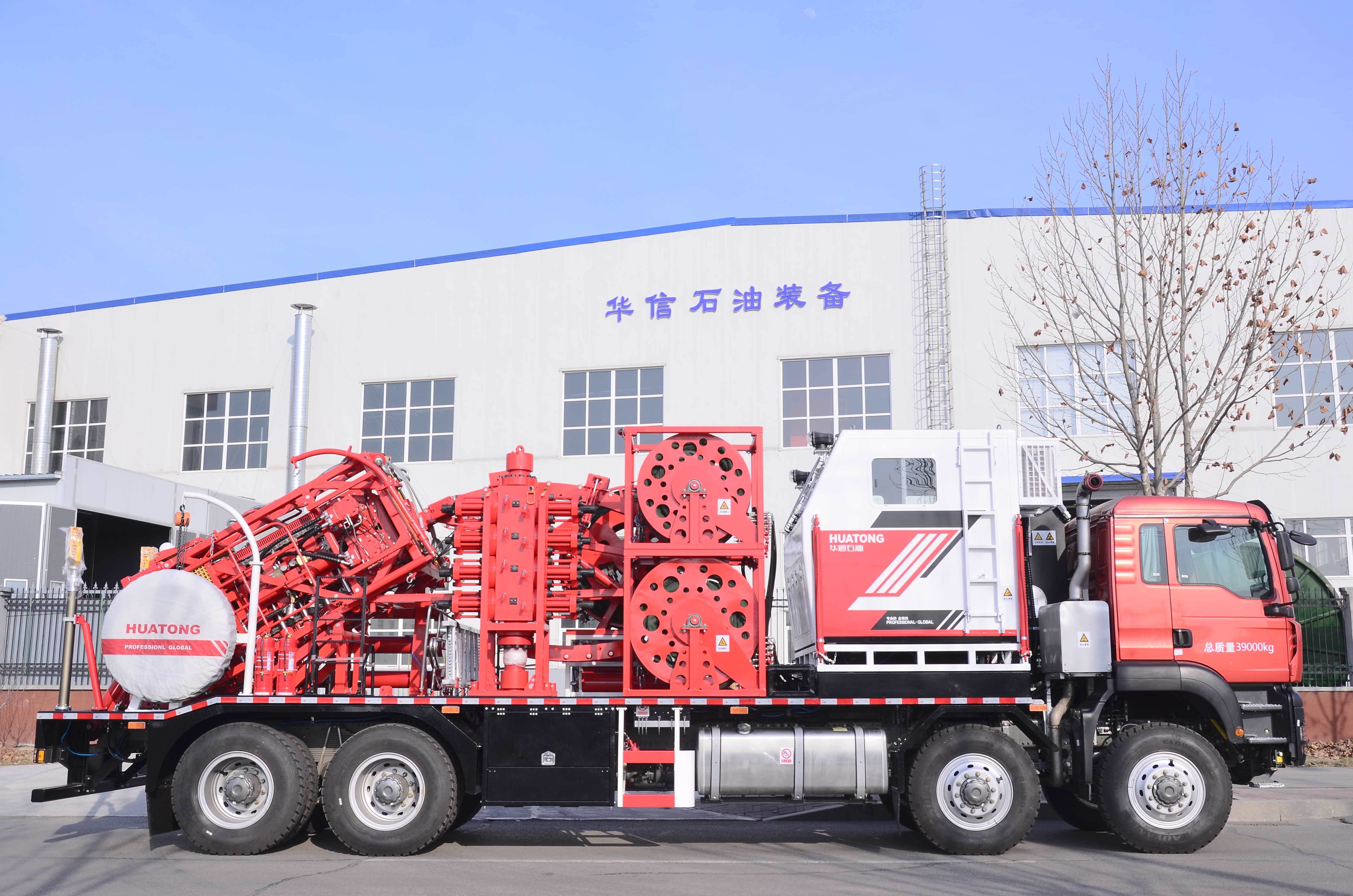 Truck-mounted CTU & Tubing reel